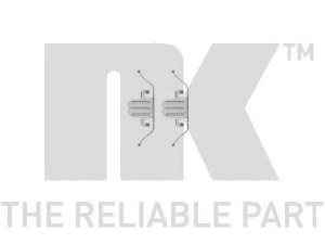 NK 79151751 priedų komplektas, diskinių stabdžių trinkelės 
 Stabdžių sistema -> Diskinis stabdys -> Stabdžių dalys/priedai
