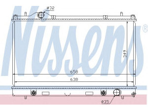 NISSENS 69210 radiatorius, variklio aušinimas 
 Aušinimo sistema -> Radiatorius/alyvos aušintuvas -> Radiatorius/dalys
5019214AA, 5019214AA