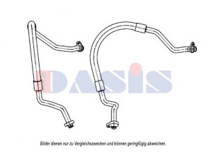 AKS DASIS 885869N žemo slėgio linija, oro kondicionavimas 
 Oro kondicionavimas -> Žarnelės/vamzdeliai
1377074, 1387619, 1682215, 6G9119N602EB