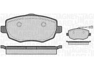 MAGNETI MARELLI 363916060290 stabdžių trinkelių rinkinys, diskinis stabdys 
 Techninės priežiūros dalys -> Papildomas remontas
77365218, 77364331, 77364332, 77365217