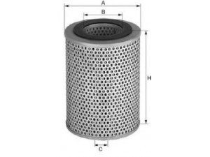 UNIFLUX FILTERS XA1708 oro filtras