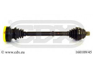 CDX 160109/45 kardaninis velenas 
 Ratų pavara -> Kardaninis velenas
443407271AT
