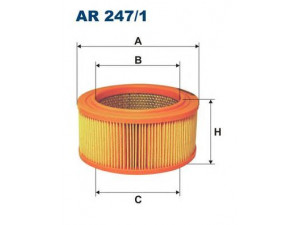 FILTRON AR247/1 oro filtras 
 Techninės priežiūros dalys -> Techninės priežiūros intervalai
112, PC1012