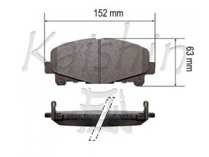 KAISHIN D5171 stabdžių trinkelių rinkinys, diskinis stabdys 
 Techninės priežiūros dalys -> Papildomas remontas
45022TL0G50, 45022TL0G51