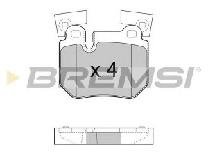 BREMSI BP3473 stabdžių trinkelių rinkinys, diskinis stabdys
34216784808, 34216791421, 34216797857