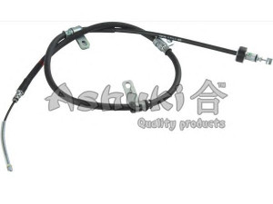 ASHUKI HRK12848 trosas, stovėjimo stabdys 
 Stabdžių sistema -> Valdymo svirtys/trosai
59770-07000, 59770-07010, 59770-07000