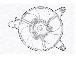 MAGNETI MARELLI 069422471010 ventiliatorius, radiatoriaus 
 Aušinimo sistema -> Oro aušinimas
46542854, 46542857, 5995069, 7570976