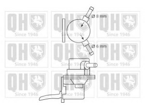 QUINTON HAZELL QFP152 kuro siurblys 
 Degalų tiekimo sistema -> Kuro siurblys/dalys -> Kuro siurblys
1 336 185, FP54