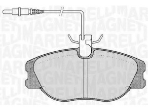 MAGNETI MARELLI 363916060787 stabdžių trinkelių rinkinys, diskinis stabdys 
 Techninės priežiūros dalys -> Papildomas remontas