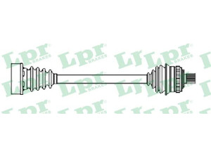 LPR DS52200 kardaninis velenas 
 Ratų pavara -> Kardaninis velenas
1K0407272KF, 1K0407272NJ, 1K0407272EN