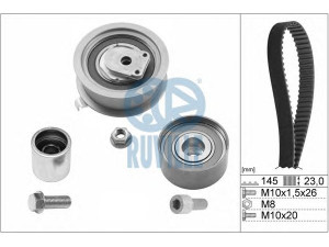 RUVILLE 5576970 paskirstymo diržo komplektas 
 Techninės priežiūros dalys -> Papildomas remontas
06F 198 119, 06F 198 119