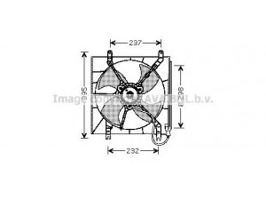AVA QUALITY COOLING HD7512 ventiliatorius, radiatoriaus 
 Aušinimo sistema -> Radiatoriaus ventiliatorius
19015POA004