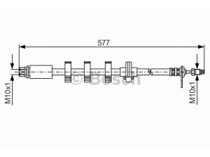 BOSCH 1 987 476 810 stabdžių žarnelė 
 Stabdžių sistema -> Stabdžių žarnelės
4806 80, 4806 80