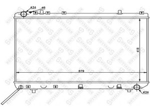 STELLOX 10-25694-SX radiatorius, variklio aušinimas 
 Aušinimo sistema -> Radiatorius/alyvos aušintuvas -> Radiatorius/dalys
2131005120