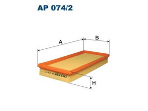 FILTRON AP074/2 oro filtras 
 Techninės priežiūros dalys -> Techninės priežiūros intervalai
3785586, 7166160, F43X9601BB, F63X9601BB