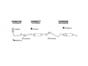 VENEPORTE 800026 išmetimo sistema 
 Išmetimo sistema -> Išmetimo sistema, visa
