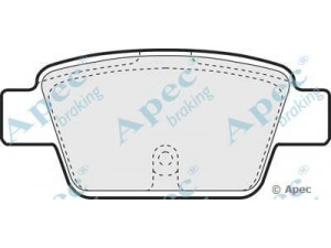 APEC braking PAD1260 stabdžių trinkelių rinkinys, diskinis stabdys 
 Techninės priežiūros dalys -> Papildomas remontas
77364590, 77362271, 77362768, 77363518