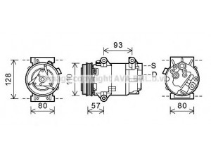 AVA QUALITY COOLING UZK001 kompresorius, oro kondicionierius 
 Oro kondicionavimas -> Kompresorius/dalys
316318131010