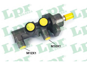 LPR 1196 pagrindinis cilindras, stabdžiai 
 Stabdžių sistema -> Pagrindinis stabdžių cilindras
558078, 3495064