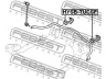 FEBEST HYSB-TUCSF skersinio stabilizatoriaus įvorių komplektas
54813-2E000, 55513-3E000
