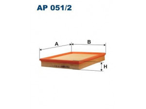 FILTRON AP051/2 oro filtras 
 Techninės priežiūros dalys -> Techninės priežiūros intervalai
5834280, 5835125, 834625, 835624