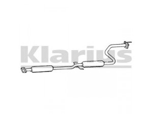 KLARIUS HA123T vidurinis duslintuvas 
 Išmetimo sistema -> Duslintuvas
18220SH2G32, 18220SH2G33, 18220SH3G33