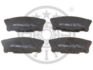 OPTIMAL 10216 stabdžių trinkelių rinkinys, diskinis stabdys 
 Techninės priežiūros dalys -> Papildomas remontas
0449187226, 0449187226000