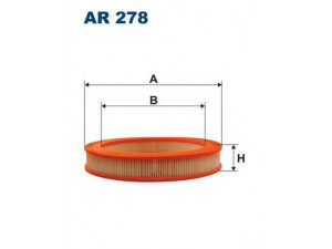 FILTRON AR278 oro filtras 
 Techninės priežiūros dalys -> Techninės priežiūros intervalai
308, 5018346, 870X9601ARA, 17220PE0003