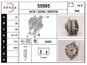 EAI 55995 kintamosios srovės generatorius