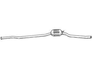 AKS DASIS SG25478 vidurinis duslintuvas