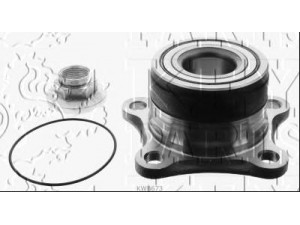 KEY PARTS KWB673 rato guolio komplektas 
 Ašies montavimas/vairavimo mechanizmas/ratai -> Rato stebulė/montavimas -> Rato guolis
42409-20010, 4240920010, 42410-20150
