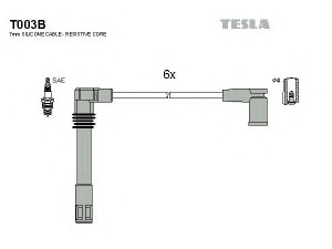 TESLA T003B uždegimo laido komplektas 
 Kibirkšties / kaitinamasis uždegimas -> Uždegimo laidai/jungtys
078905113