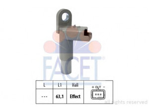 FACET 9.0463 jutiklis, skirstomojo veleno padėtis 
 Elektros įranga -> Jutikliai
1920 EJ, 96 374 991 80, 96 605 820 80