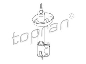TOPRAN 205 461 amortizatorius 
 Pakaba -> Amortizatorius
03 44 307, 03 44 309, 3 44 307