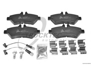 TRUCKTEC AUTOMOTIVE 02.35.195 stabdžių trinkelių rinkinys, diskinis stabdys
04862602AA, 7736 3855, 7736 4744