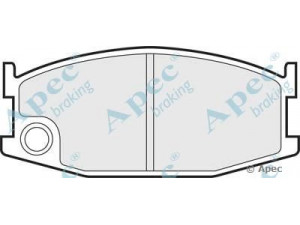 APEC braking PAD299 stabdžių trinkelių rinkinys, diskinis stabdys 
 Techninės priežiūros dalys -> Papildomas remontas
817349280, 817349280A, 817349280B