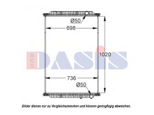 AKS DASIS 390028S radiatorius, variklio aušinimas 
 Aušinimo sistema -> Radiatorius/alyvos aušintuvas -> Radiatorius/dalys
5010619446