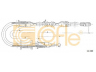 COFLE 11.580 trosas, stovėjimo stabdys 
 Stabdžių sistema -> Valdymo svirtys/trosai
522552, 90170750