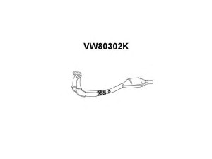 VENEPORTE VW80302K katalizatoriaus keitiklis 
 Išmetimo sistema -> Katalizatoriaus keitiklis
6N0253058X