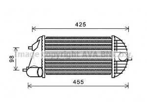 AVA QUALITY COOLING SZA4123 tarpinis suslėgto oro aušintuvas, kompresorius 
 Variklis -> Oro tiekimas -> Įkrovos agregatas (turbo/superįkrova) -> Tarpinis suslėgto oro aušintuvas
1362068L50