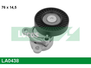 LUCAS ENGINE DRIVE LA0438 įtempiklio skriemulys, V formos rumbuotas diržas 
 Diržinė pavara -> V formos rumbuotas diržas/komplektas -> Įtempiklio skriemulys
PQG100180, PQG100180A, QVU10022