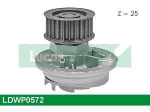 LUCAS ENGINE DRIVE LDWP0572 vandens siurblys 
 Aušinimo sistema -> Vandens siurblys/tarpiklis -> Vandens siurblys
1334041, 1334050, 1334053, 1334119