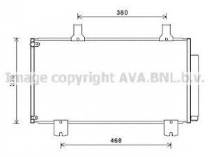 AVA QUALITY COOLING HD5247 kondensatorius, oro kondicionierius