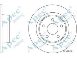 APEC braking DSK2358 stabdžių diskas 
 Stabdžių sistema -> Diskinis stabdys -> Stabdžių diskas
1362867, 2T142A315AB, 2T142A315AC