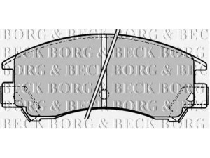 BORG & BECK BBP1148 stabdžių trinkelių rinkinys, diskinis stabdys 
 Techninės priežiūros dalys -> Papildomas remontas
251911GA720, 25191GA130, 25191GA560