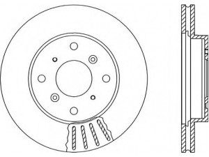 OPEN PARTS BDR1217.20 stabdžių diskas 
 Stabdžių sistema -> Diskinis stabdys -> Stabdžių diskas
45251S0A940, 45251S1AG60, 45251SS0000