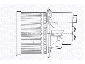 MAGNETI MARELLI 069412651010 vidaus pūtiklis 
 Šildymas / vėdinimas -> Orpūtė/dalys
77362537