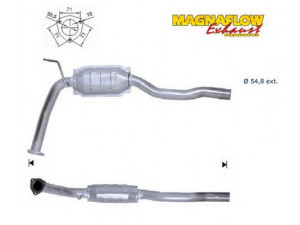 MAGNAFLOW 88843 katalizatoriaus keitiklis 
 Išmetimo sistema -> Katalizatoriaus keitiklis
023131701PX