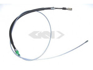 SPIDAN 443400 trosas, stovėjimo stabdys 
 Stabdžių sistema -> Valdymo svirtys/trosai
4745R5