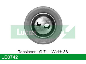 LUCAS ENGINE DRIVE LD0742 įtempiklio skriemulys, paskirstymo diržas
0830.23, 0830.44, 83023, 83044
